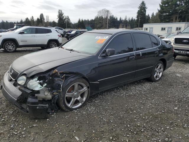 JT8BL69S320010384 - 2002 LEXUS GS 430 BLACK photo 1