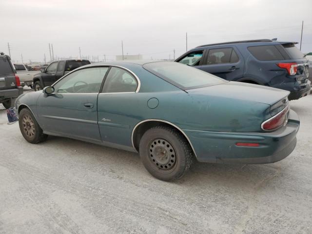 1G4GD2213T4708515 - 1996 BUICK RIVIERA GREEN photo 2