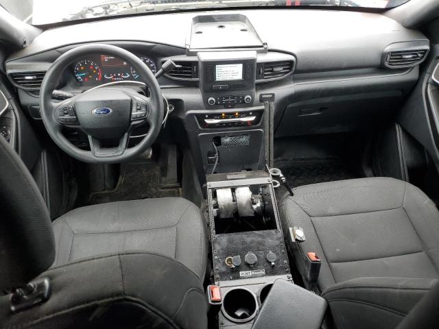 1FM5K8AB6MGC24123 - 2021 FORD EXPLORER POLICE INTERCEPTOR Երկգույն լուսանկար 8