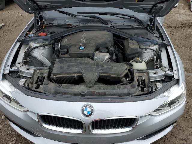 WBA8A3C52JA488241 - 2018 BMW 320 XI SILVER photo 11