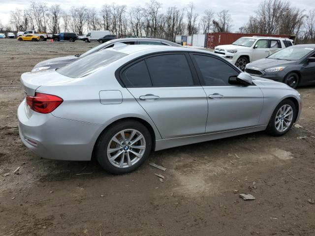 WBA8A3C52JA488241 - 2018 BMW 320 XI SILVER photo 3