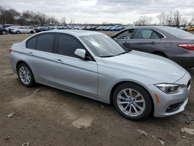 WBA8A3C52JA488241 - 2018 BMW 320 XI SILVER photo 4