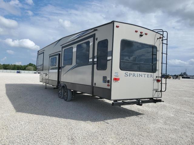 4YDF35723M1530286 - 2021 KEYSTONE SPRINTER BEIGE photo 3