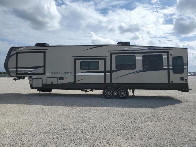 4YDF35723M1530286 - 2021 KEYSTONE SPRINTER BEIGE photo 9