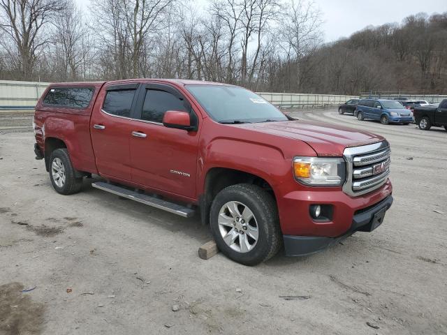 1GTG6BE30F1161463 - 2015 GMC CANYON SLE RED photo 4