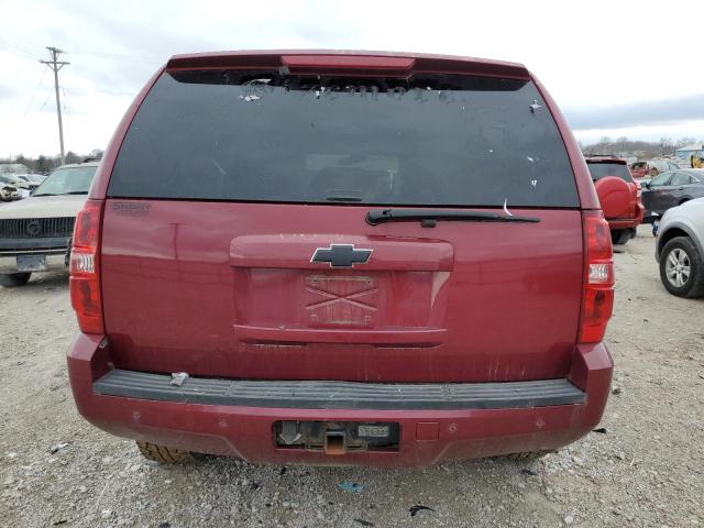 1GNEK13017R141352 - 2007 CHEVROLET TAHOE K1500 MAROON photo 6