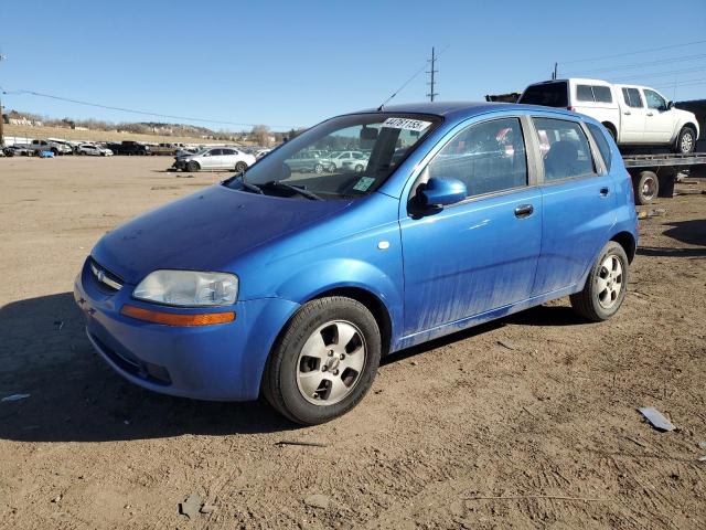 KL1TD66636B676401 - 2006 CHEVROLET AVEO BASE Mavi foto 1
