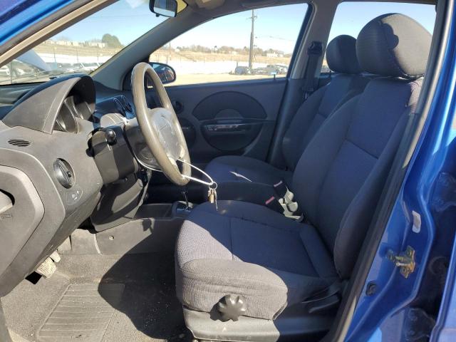 KL1TD66636B676401 - 2006 CHEVROLET AVEO BASE Mavi foto 7