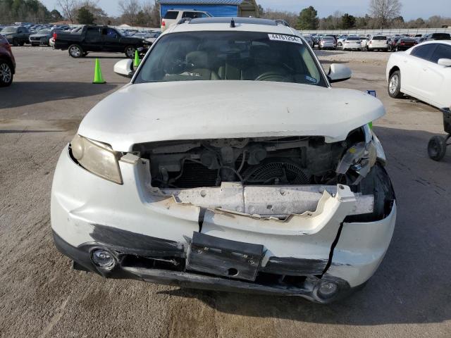 JNRBS08W03X400227 - 2003 INFINITI FX45 WHITE photo 5