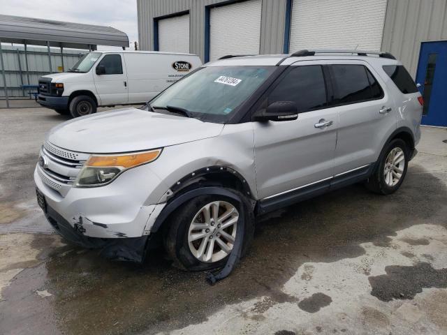 1FM5K7D83DGC31055 - 2013 FORD EXPLORER XLT SILVER photo 1