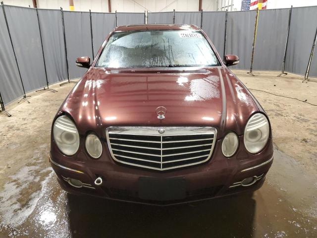 WDBUF87X68B189608 - 2008 MERCEDES-BENZ E 350 4MATIC BURGUNDY photo 5