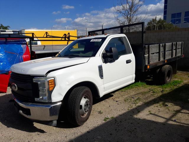 1FDRF3G67HEC31585 - 2017 FORD F350 SUPER DUTY WHITE photo 1