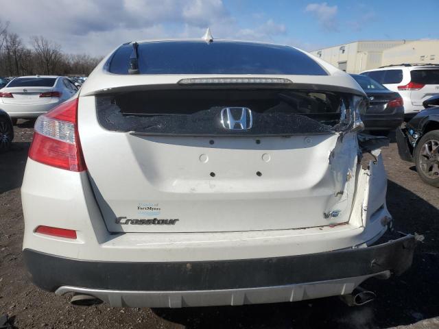 5J6TF1H50DL000211 - 2013 HONDA CROSSTOUR EXL WHITE photo 6