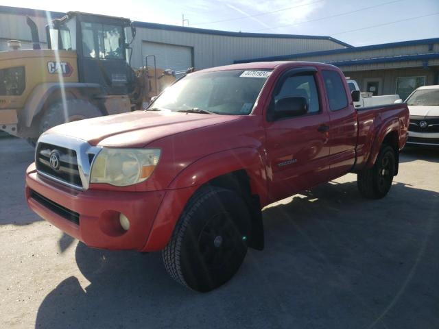 5TETU62N18Z571618 - 2008 TOYOTA TACOMA PRERUNNER ACCESS CAB RED photo 1