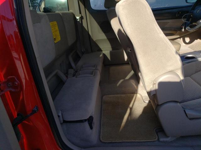 5TETU62N18Z571618 - 2008 TOYOTA TACOMA PRERUNNER ACCESS CAB RED photo 10