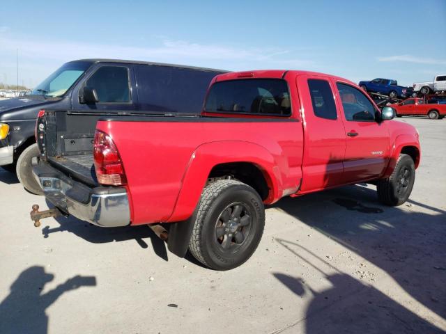 5TETU62N18Z571618 - 2008 TOYOTA TACOMA PRERUNNER ACCESS CAB RED photo 3