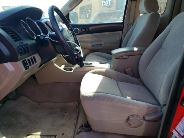 5TETU62N18Z571618 - 2008 TOYOTA TACOMA PRERUNNER ACCESS CAB RED photo 7