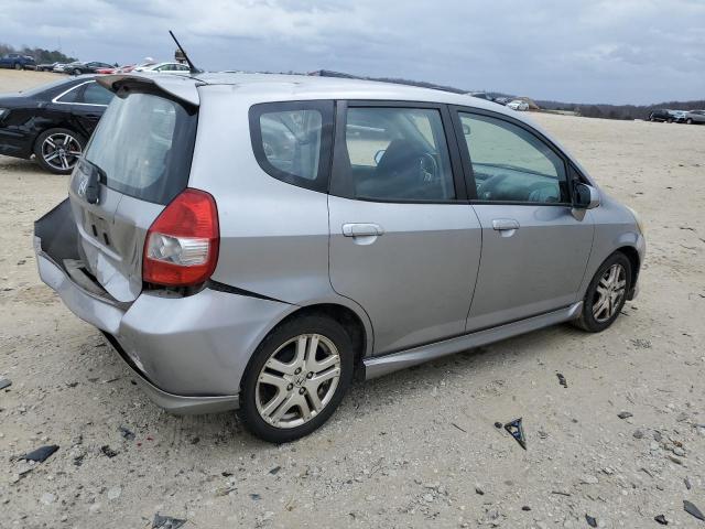 JHMGD38667S041680 - 2007 HONDA FIT S 银色 照片 3
