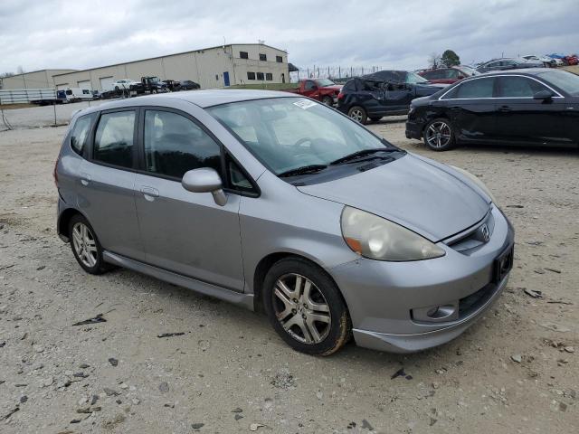 JHMGD38667S041680 - 2007 HONDA FIT S 银色 照片 4