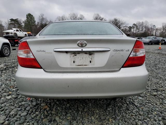 4T1BE32K53U149667 - 2003 TOYOTA CAMRY LE SILVER photo 6
