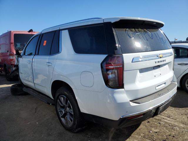 1GNSKNKD1PR136814 - 2023 CHEVROLET TAHOE K1500 LT WHITE photo 2