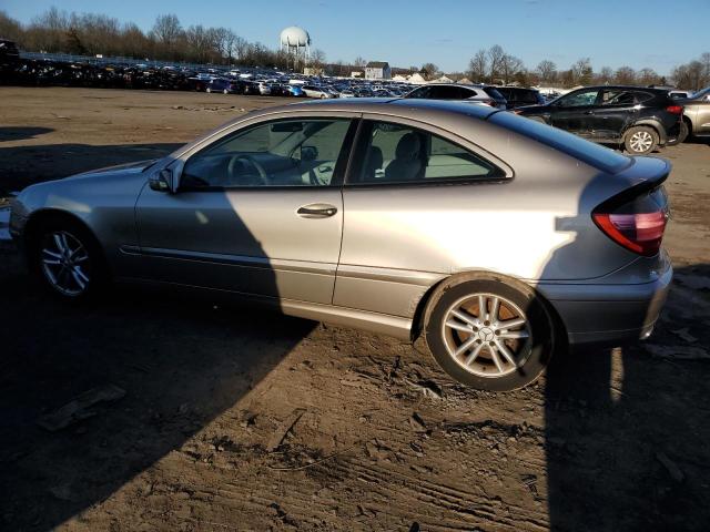 WDBRN40J73A407495 - 2003 MERCEDES-BENZ C-CLASS 230K SPORT COUPE TAN photo 2