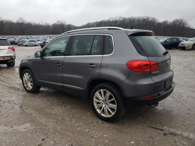 WVGBV3AX5EW595497 - 2014 VOLKSWAGEN TIGUAN S GRAY photo 2