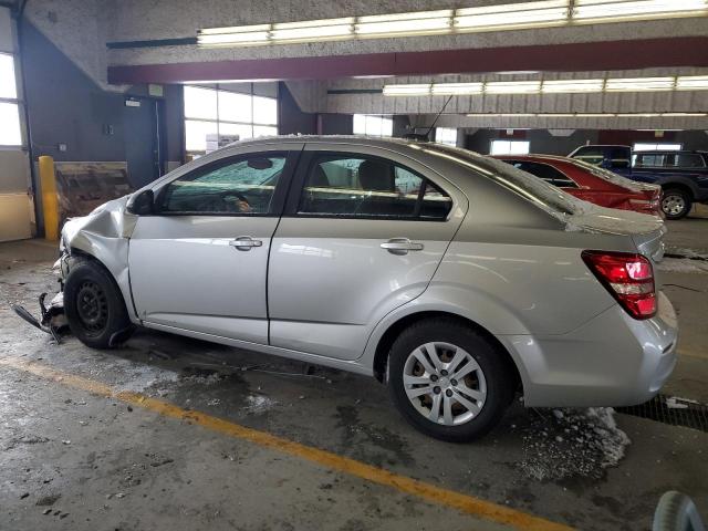 1G1JA5SH3J4118760 - 2018 CHEVROLET SONIC LS SILVER photo 2