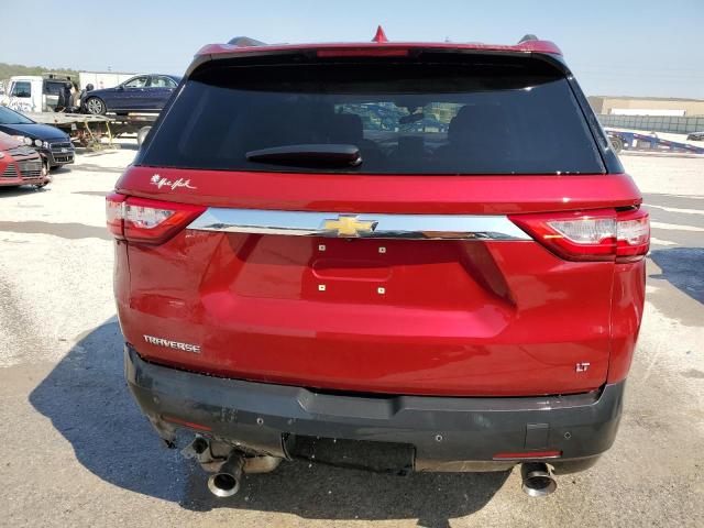 1GNERGKW1KJ151410 - 2019 CHEVROLET TRAVERSE LT RED photo 6