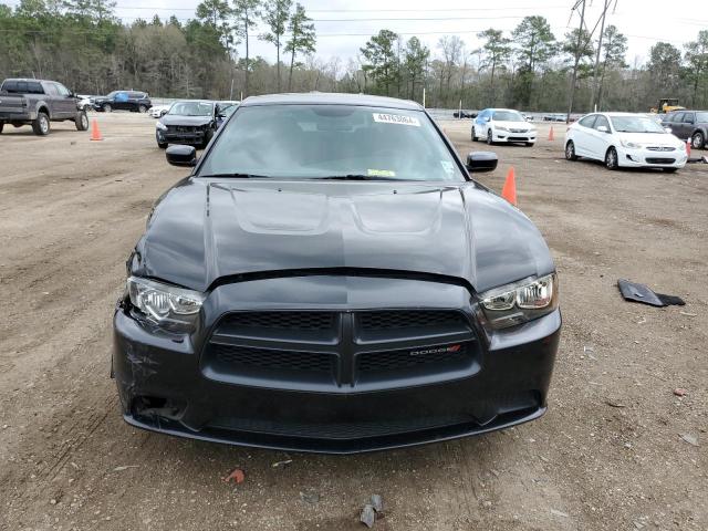 2C3CDXAGXDH689976 - 2013 DODGE CHARGER POLICE BLACK photo 5