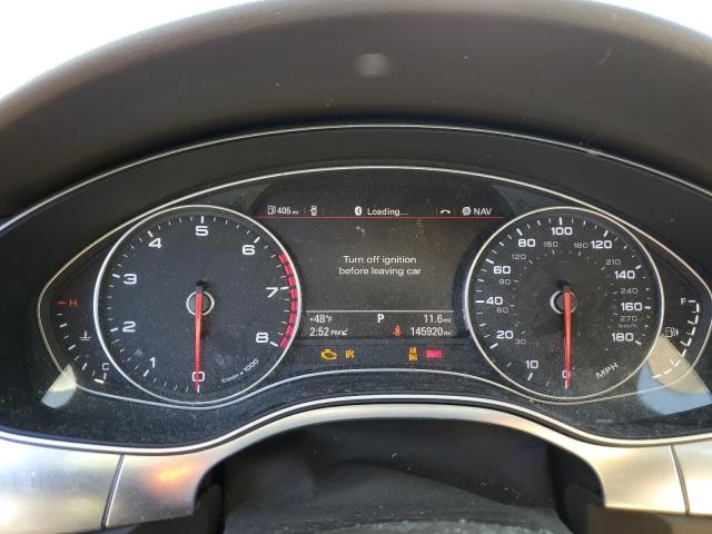 WAUHGAFC6DN047772 - 2013 AUDI A6 PRESTIGE შავი ფოტო 9