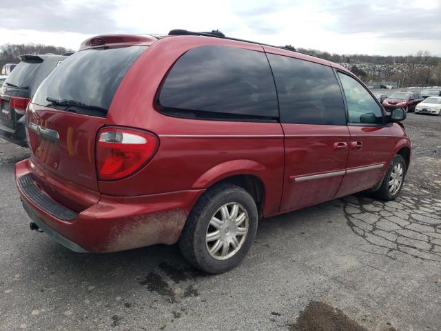 2C4GP54L55R530568 - 2005 CHRYSLER TOWN & COU TOURING 红色 照片 3