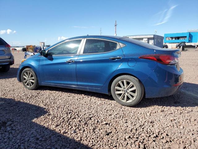 KMHDH4AE3GU569872 - 2016 HYUNDAI ELANTRA SE BLUE photo 2