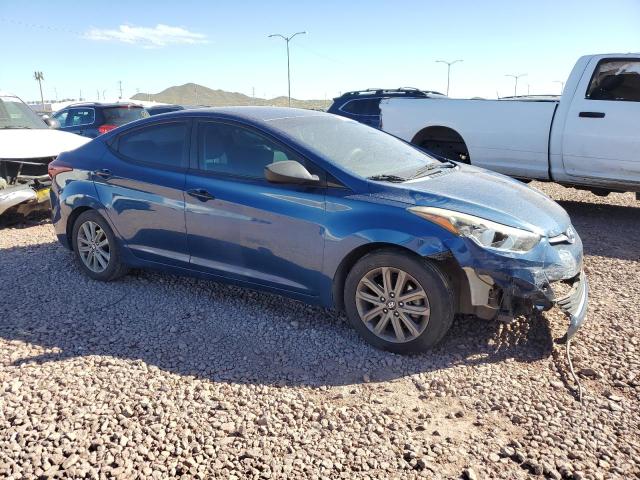 KMHDH4AE3GU569872 - 2016 HYUNDAI ELANTRA SE BLUE photo 4