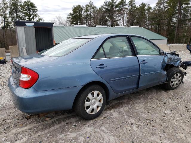 4T1BE32K33U686618 - 2003 TOYOTA CAMRY LE BLUE photo 3