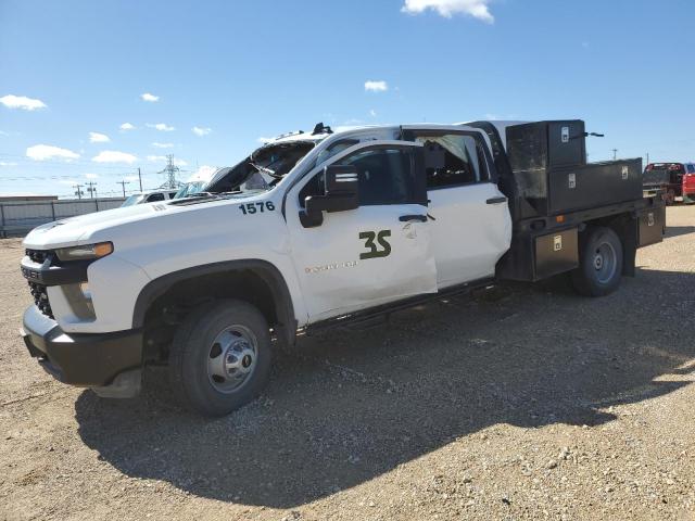 1GB4YSE70PF143666 - 2023 CHEVROLET SILVERADO K3500 WHITE photo 1