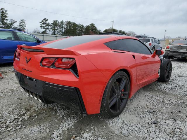 1G1YK2D79J5102653 - 2018 CHEVROLET CORVETTE STINGRAY Z51 2LT RED photo 3