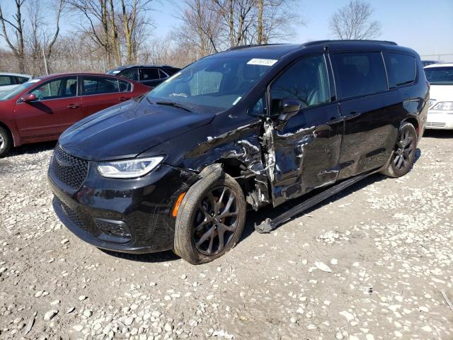 2C4RC3BG4MR606603 - 2021 CHRYSLER PACIFICA TOURING L 黑色 照片 1