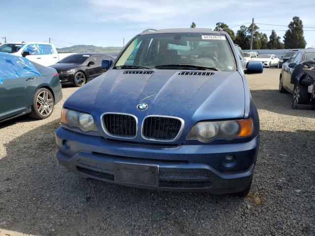 5UXFA53572LP50068 - 2002 BMW X5 3.0I BLUE photo 5