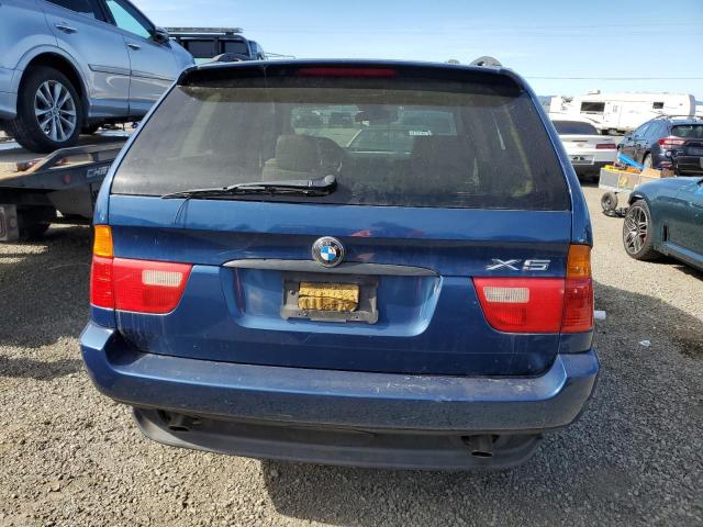 5UXFA53572LP50068 - 2002 BMW X5 3.0I BLUE photo 6