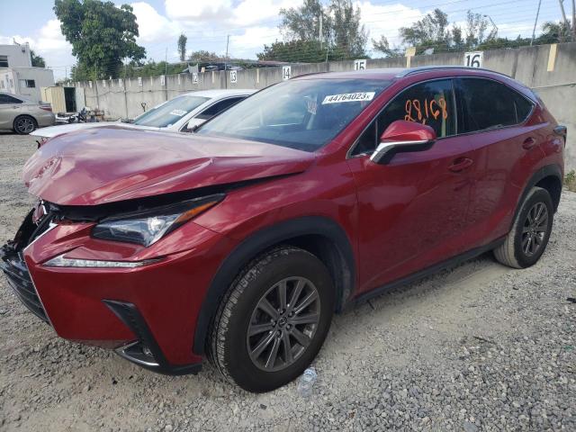 JTJYARBZ2J2100538 - 2018 LEXUS NX 300 BASE წითელი ფოტო 1