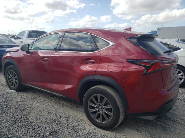 JTJYARBZ2J2100538 - 2018 LEXUS NX 300 BASE წითელი ფოტო 2