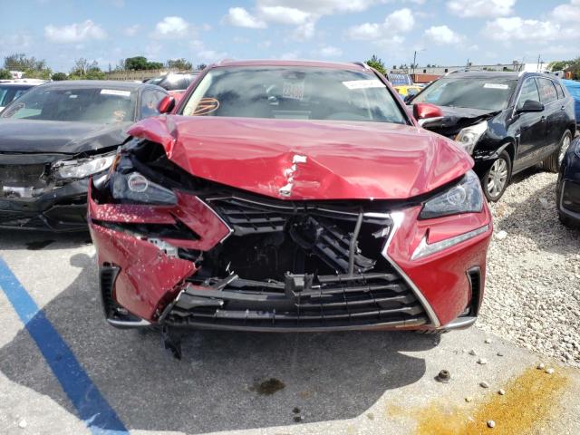 JTJYARBZ2J2100538 - 2018 LEXUS NX 300 BASE წითელი ფოტო 5