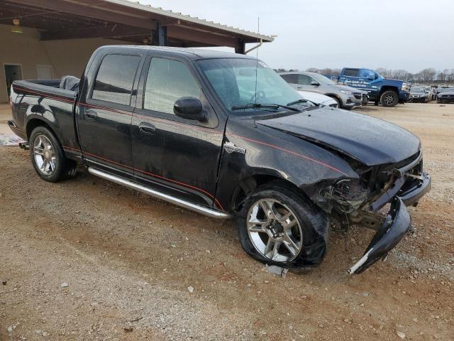 1FTRW07L41KA53649 - 2001 FORD F150 SUPERCREW BLACK photo 4