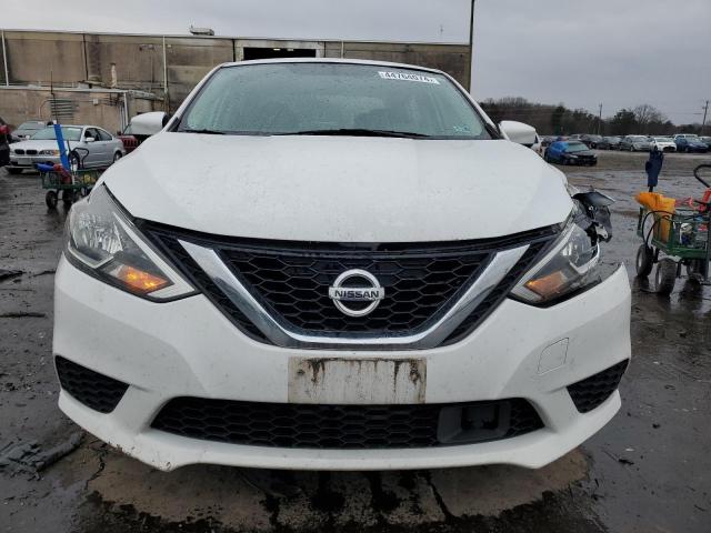 3N1AB7AP5JY305510 - 2018 NISSAN SENTRA S WHITE photo 5