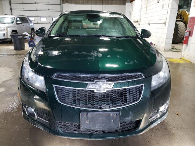 1G1PG5SB2E7234461 - 2014 CHEVROLET CRUZE LTZ GREEN photo 5