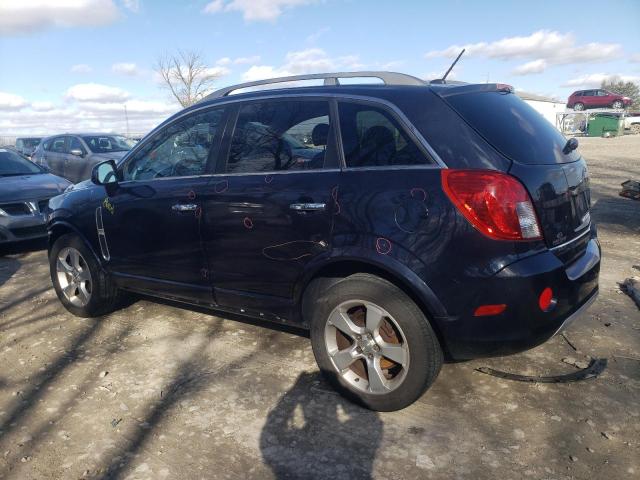 3GNAL3EK7ES669493 - 2014 CHEVROLET CAPTIVA LT BLUE photo 2