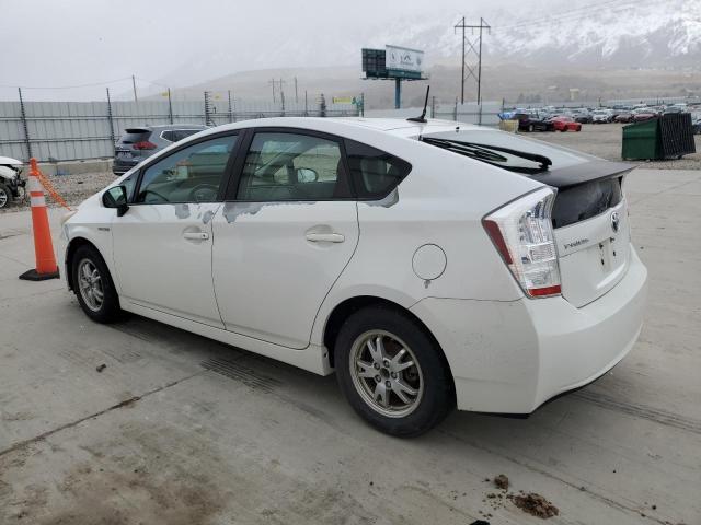 JTDKN3DU0A0028004 - 2010 TOYOTA PRIUS WHITE photo 2