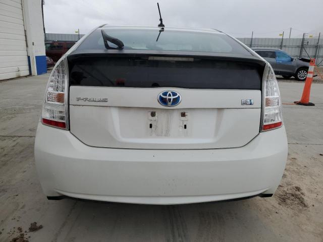 JTDKN3DU0A0028004 - 2010 TOYOTA PRIUS WHITE photo 6