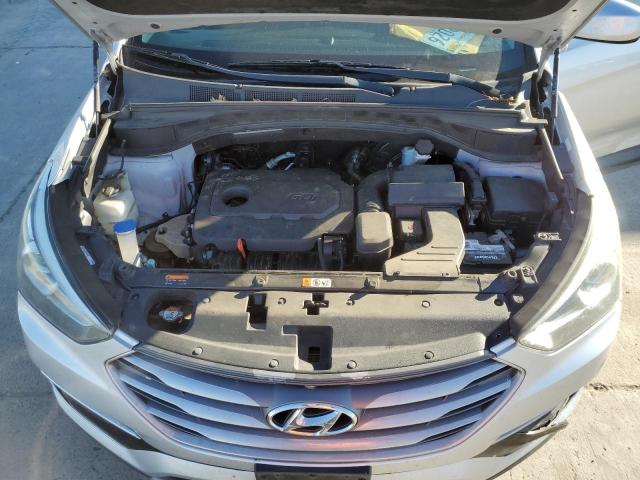 5XYZT3LB4HG455047 - 2017 HYUNDAI SANTA FE S SILVER photo 12